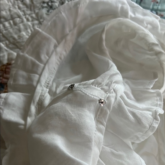 Frame White Linen Sleeveless Maxi Camisole Dress - Picture 11 of 11